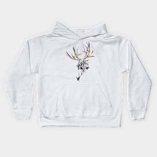 White-TailedDeer Kids Hoodie